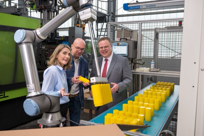 Tobias Gerdesmeyer beim Firmenbesuch